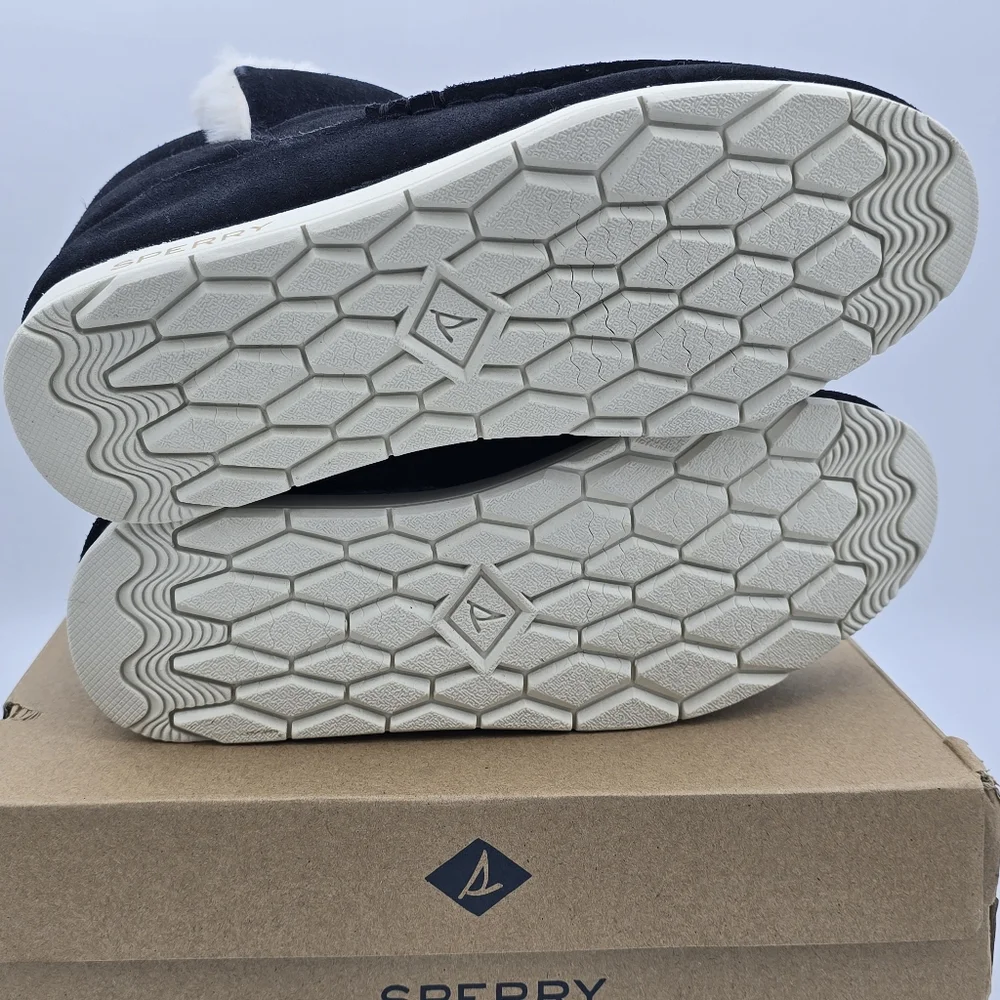 NIB Sperry Moc-Sider Booties, Black, Women's 5.5M - Picture 12 of 16